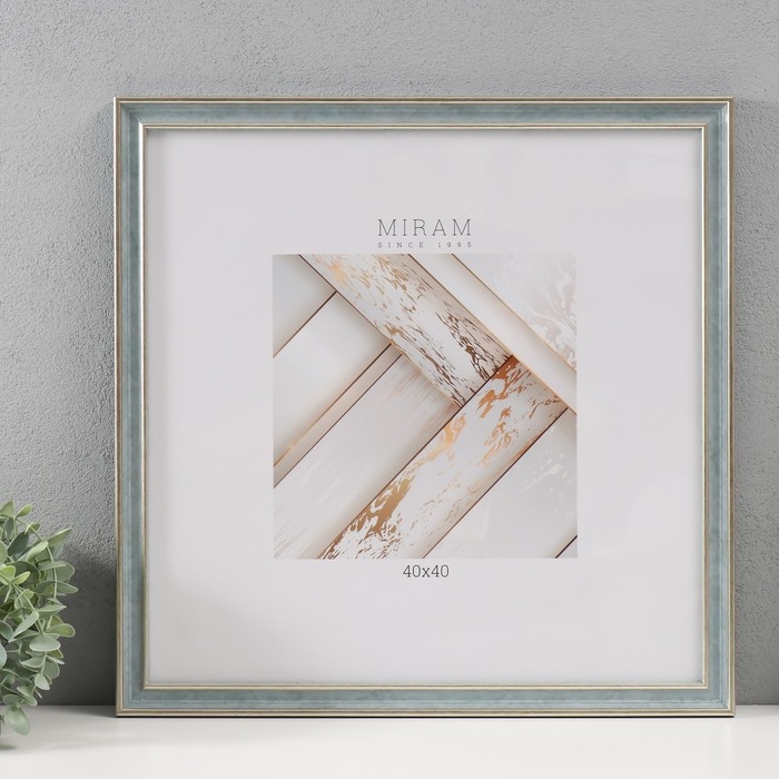 Фоторамка Gallery 40х40 см, 642498-44, морской (пластиковый экран) Фоторамка Gallery 40х40 см, 642498-44, морской (пластиковый экран)