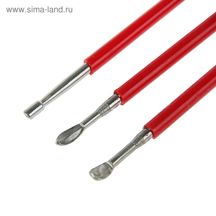 Набор для моделирования  Набор для моделирования "Сонет", 3 предмета: металлические инструменты