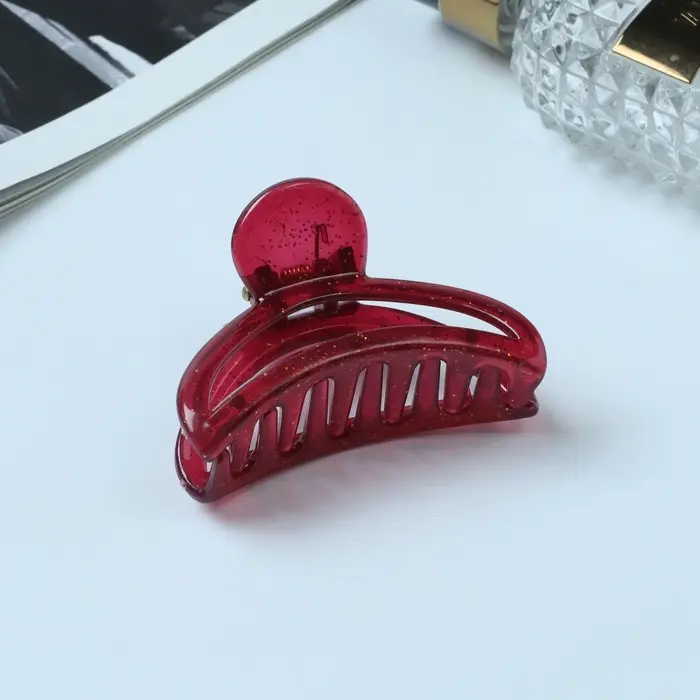 Крабик для волос «Глория», дуга, 7 см, МИКС Крабик для волос «Глория», дуга, 7 см, МИКС