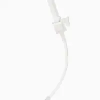 Поильник - непроливайка детский с силиконовой трубочкой и грузиком, от 9 мес., 350 мл., на ленте, цвет голубой, Крошка Я