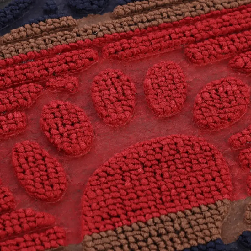 Коврик придверный яркая полоска тм VETTA, 40x60см, ворсовый с резиновой каймой, 4 диз.