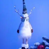 Фигура светодиодная &laquo;Новогодний лосик&raquo; 58 см, 10 LED, свечение тёплое белое