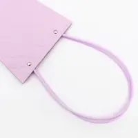 Сумка для цветов тиснение &laquo;МИКС&raquo; влагостойкая, 17&times;17 - 11.5&times;11.5 - 20 см