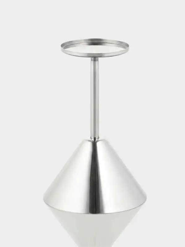 Бокал для мартини &laquo;Серебро&raquo;, 11&times;11&times;17.5 см, нержавеющая сталь