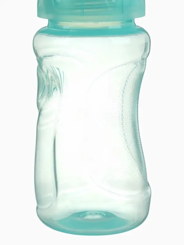 Поильник детский с мягким носиком, 300 мл., бирюзовый, +9 мес