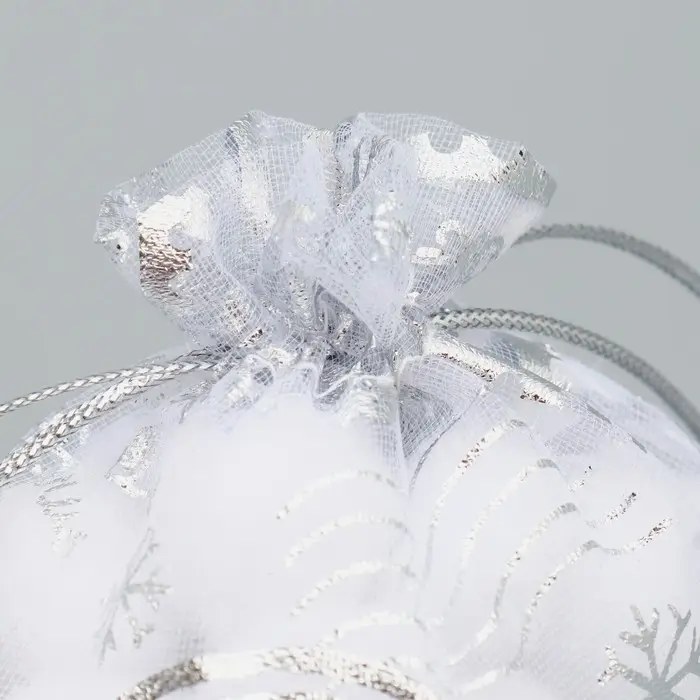 Мешочек подарочный органза «С любовью», 10 х 12 см +/- 1.5 см Мешочек подарочный органза «С любовью», 10 х 12 см +/- 1.5 см