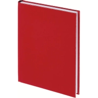 Ежедневник недатированный А5+, 136л,  IDEAL NEW   красный  3-122/06