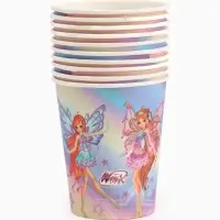 Стакан одноразовый 250 мл, набор 10 шт., ВИНКС