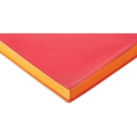 Ежедневник недатированный А5 Mercury красный 272 стр. 3-435/09