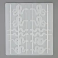 Молд силиконовый &laquo;Змейки&raquo; 16.5&times;14.8&times;1 см