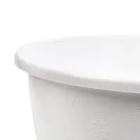 Горшок для цветов с поддоном 3,6 л d_ см h_ см "Цветочек" белый Горшок для цветов с поддоном 3,6 л d_ см h_ см "Цветочек" белый