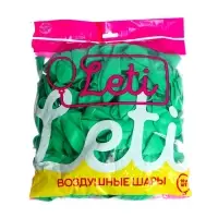 Воздушные шары латексные 12", пастель, 100 шт., зелёные