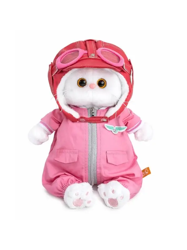 Мягкая игрушка &laquo;Кошечка Ли-Ли, Авиатор&raquo;, 24 см