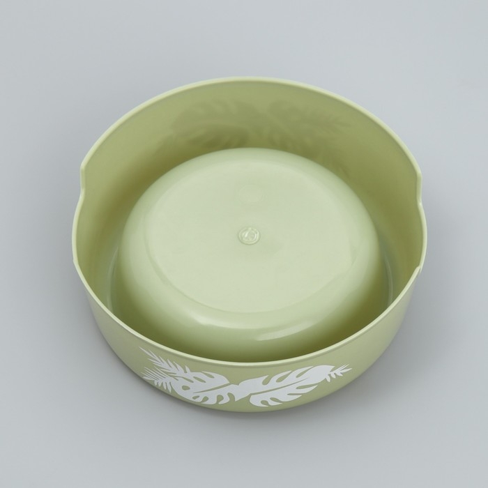 Миска пластиковая «Тропики», 250 мл, оливковая Миска пластиковая «Тропики», 250 мл, оливковая