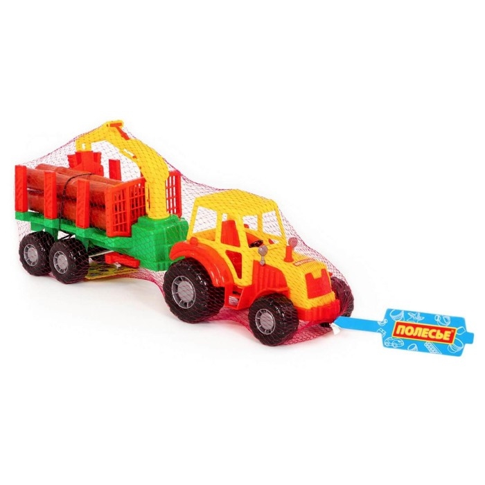 Трактор с полуприцепом-лесовозом «Мастер» Трактор с полуприцепом-лесовозом «Мастер»