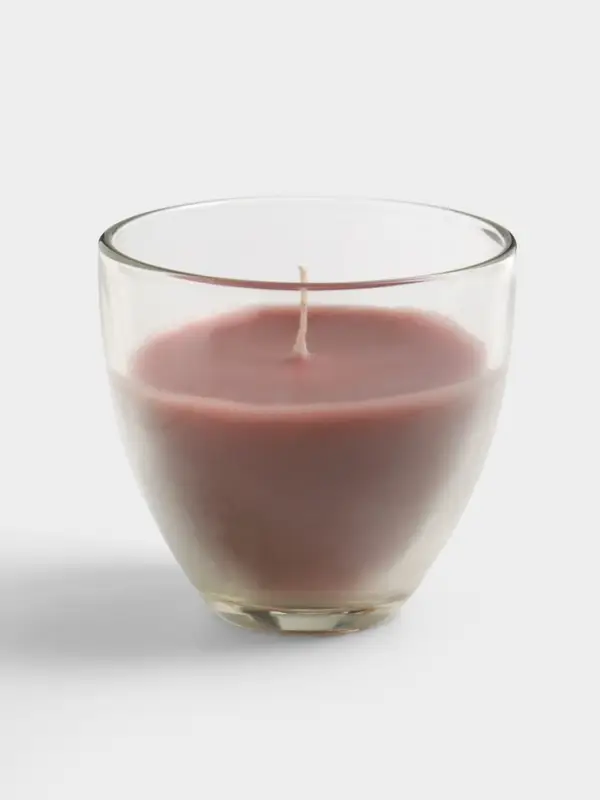 Свеча ароматическая в стакане SCENTED CANDLE, 100 г, сидр, шалфей
