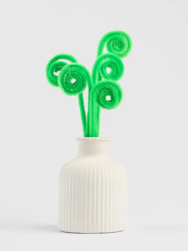 Синельная проволока, набор 50 шт., зелёная, 30 см