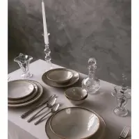 Салатник Magistro Astral, 950 мл, d=20.2 см, фарфор, серый