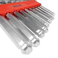 Набор ключей торцевых шестигранных шаровых 10 предметов (1,5-12мм) AVS HKS-10B