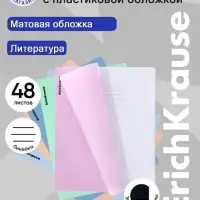 Тетрадь 48 листов в линейку &laquo;Литература&raquo; ErichKrause Dream
