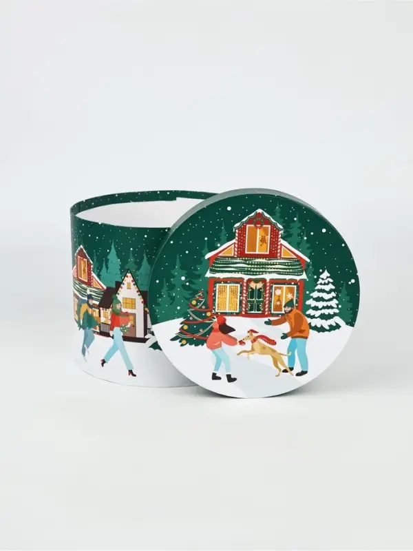 Набор подарочных коробок  5 в 1 «Город», 13  х 14– 19.5  х 22 см