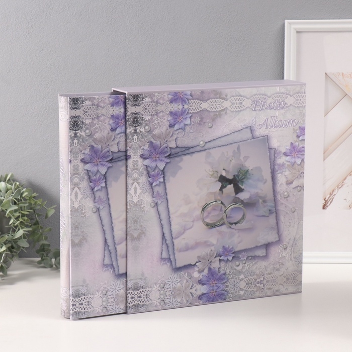Фотоальбом на 800 фото 10х15 см Фотоальбом на 800 фото 10х15 см "Свадебное торжество" в коробке МИКС 5,5х30,5х33,5 см