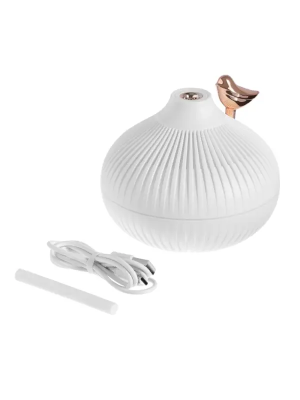 Увлажнитель воздуха HM-7, ультразвуковой, до 15 м², 2 Вт, 300 мл, белый