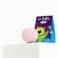 Бомбочка детская для ванны &laquo;Монстрики&raquo;, аромат ежевичный смузи 40 г, URAL LAB