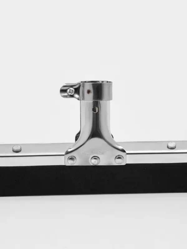 Водосгон для пола, основание нержавеющая сталь, стяжной хомут, 65 см