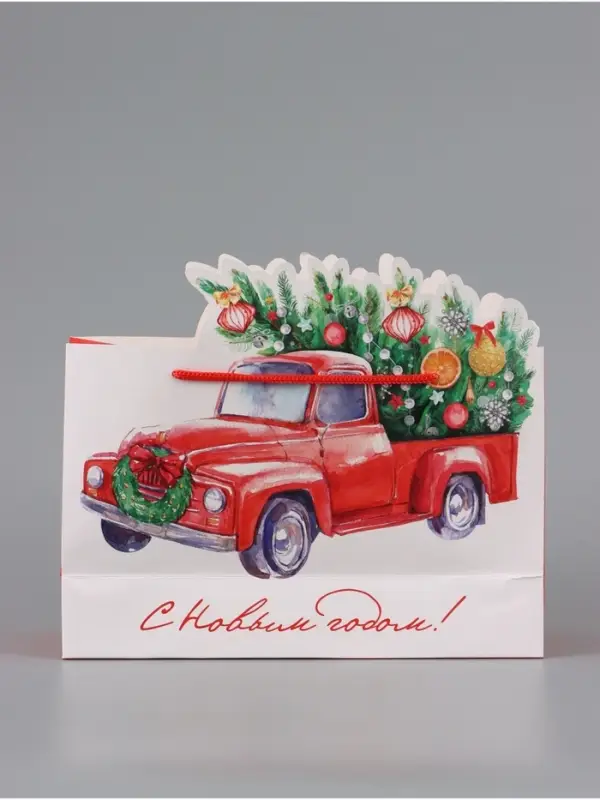 Пакет подарочный &laquo;Спешу к тебе&raquo;, 30&times;19.4&times;10 см