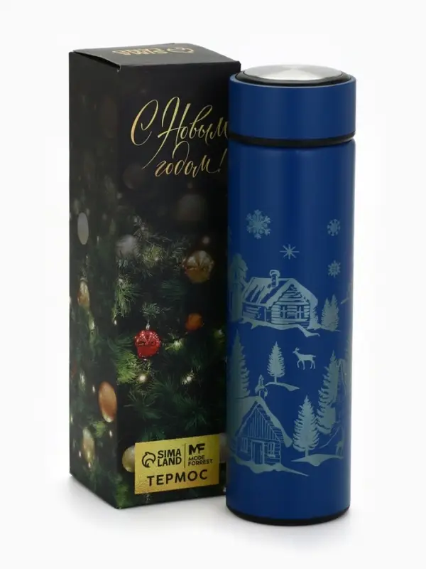Термос новогодний «Зимняя сказка», 500 мл Термос новогодний «Зимняя сказка», 500 мл