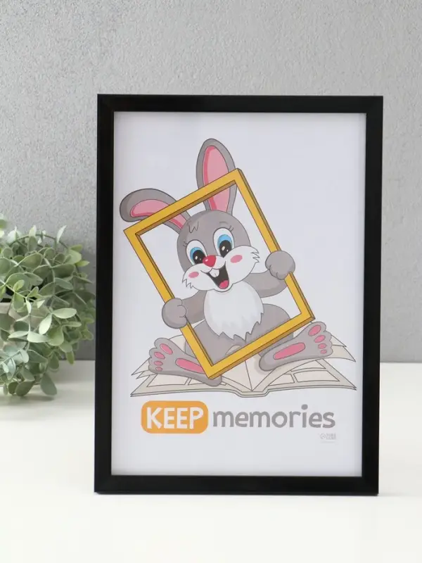 Набор фоторамок для фото 21&times;30 см Keep memories &laquo;Формат&raquo;, с подножкой, набор 3 шт., (пластиковый экран), чёрный