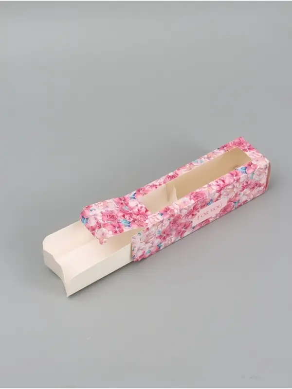 Коробка подарочная для макарун &laquo;Для тебя&raquo;, 18&times;5.5&times;5.5 см