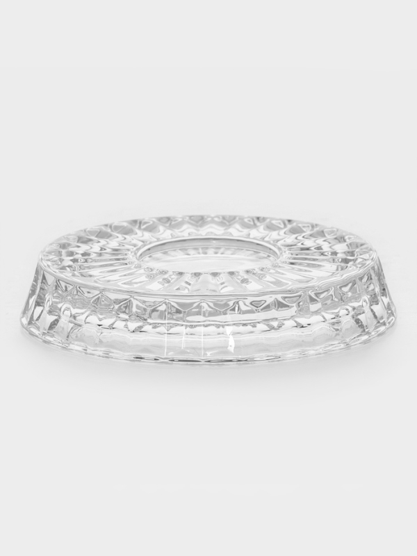 Стакан на вращающейся подставке Стакан на вращающейся подставке "Тор" грани 250 мл, 8,5х10 см