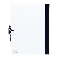 Папка архивная для переплета Calligrata &laquo;Форма 21&raquo;, с гребешками, 4 отверстия, с 2 завязками, 50 мм