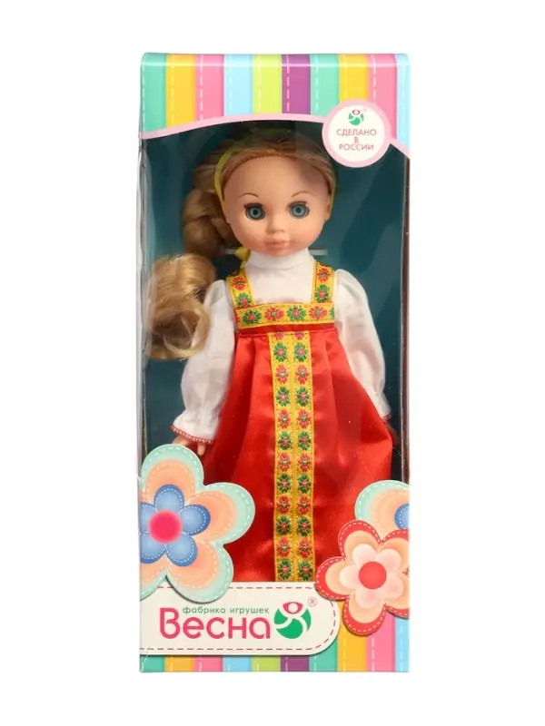 Кукла &laquo;Эля&raquo; в русском народном костюме, 30 см