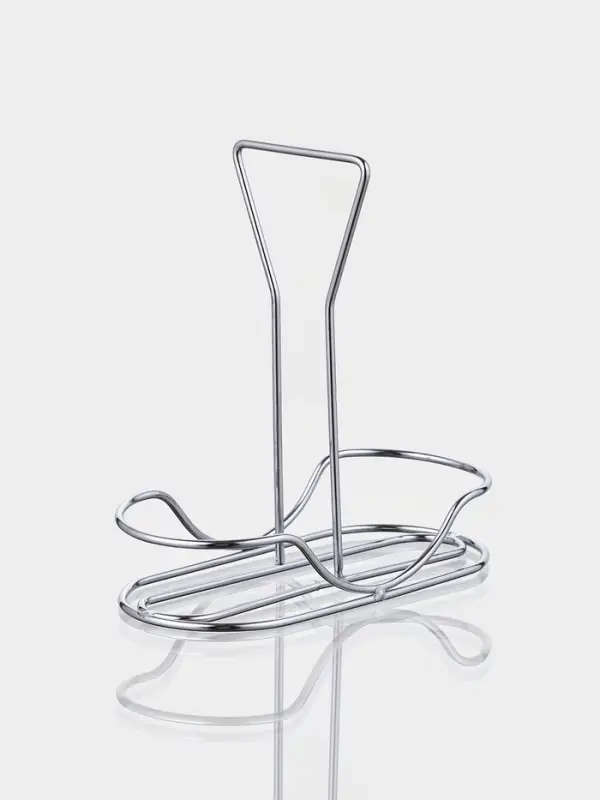 Набор для специй Набор для специй "Сияние.Black/White", 2 шт, на подставке