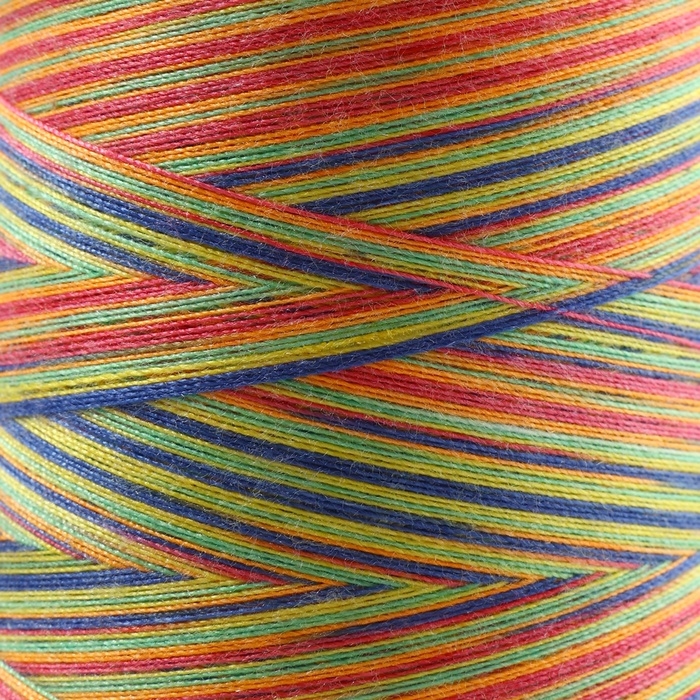 Нитки мультиколор 40/2, 2700 м, цвет разноцветный Нитки мультиколор 40/2, 2700 м, цвет разноцветный