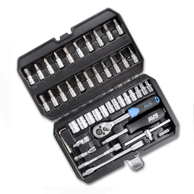 Набор инструментов 46 предметов "MASTER" AVS MTS-46