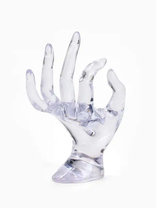 Подставка для украшений &laquo;QF. Рука&raquo;, 10.5&times;8&times;16 см, прозрачная