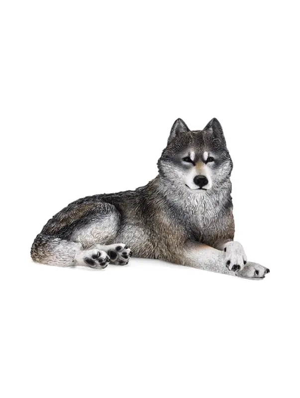 Садовая фигура из полистоуна &laquo;Волчица&raquo;, 43&times;44&times;65 см