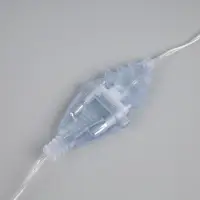 Удлинитель для комнатных гирлянд с выключателем, 5 м, прозрачная нить, УМС-вилка