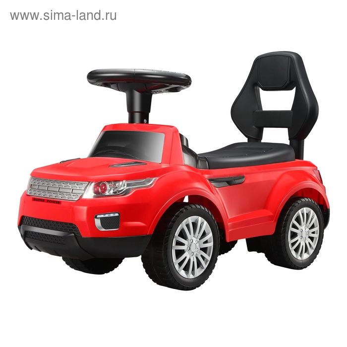 Толокар «Гонка», световые и звуковые эффекты, цвет красный Толокар «Гонка», световые и звуковые эффекты, цвет красный