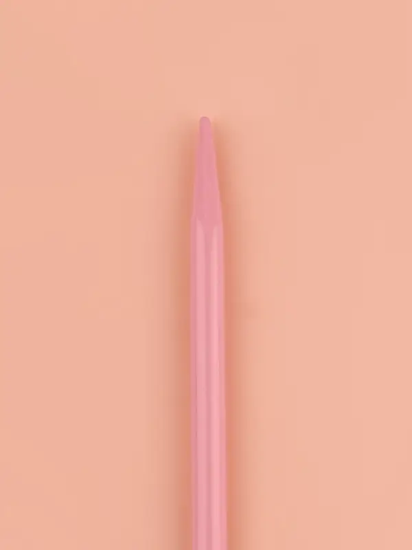 Спицы для вязания, прямые, d=5 мм, 35 см, 2 шт., розовые Спицы для вязания, прямые, d=5 мм, 35 см, 2 шт., розовые