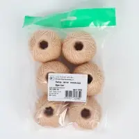 Нитки вязальные "Ирис" 150м/25г 100% мерсеризованный хлопок Набор 6шт (5902)