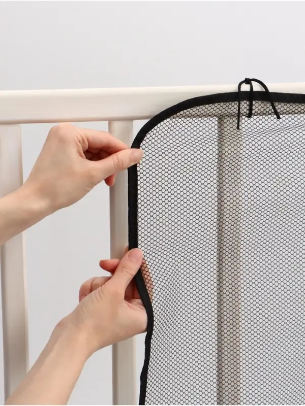 Защитная сетка ограждение для лестницы, 3 метра, чёрная, Крошка Я