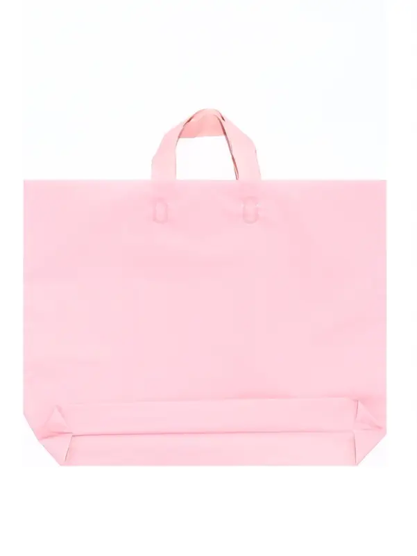 Пакет с петлевой ручкой розовый 45 х 35 х 8 см 80 мкм Пакет с петлевой ручкой розовый 45 х 35 х 8 см 80 мкм
