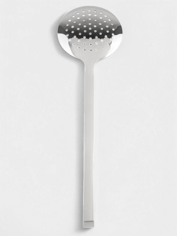 Шумовка цельнотянутая 41х12 см, d = 12 см, толщина 3 мм Шумовка цельнотянутая 41х12 см, d = 12 см, толщина 3 мм