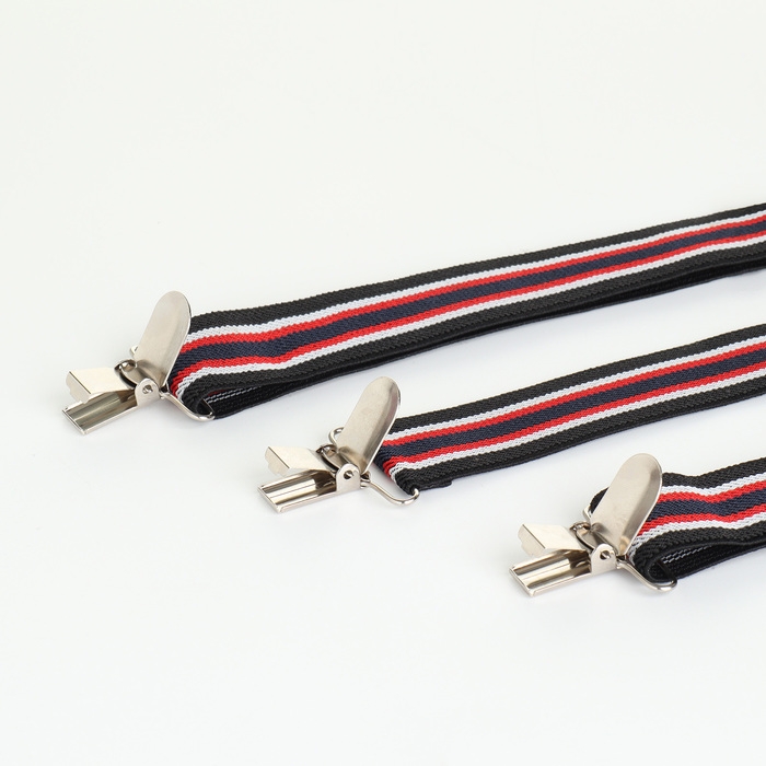 Подтяжки взрослые, ширина 2,5 см, цвет разноцветный Подтяжки взрослые, ширина 2,5 см, цвет разноцветный