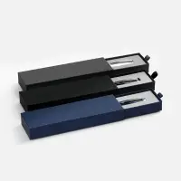 Ручка шариковая Letra Chrome в футляре, белая Ручка шариковая Letra Chrome в футляре, белая